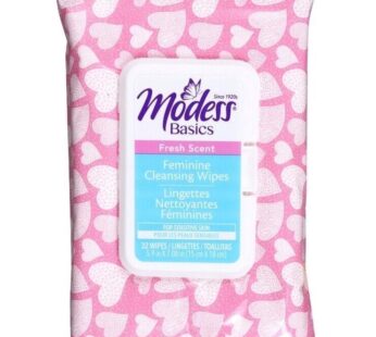 Modess Basics Feminine Wipes