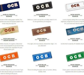 OCB Organic Hemp Unbleached Rolling Papers 1 1/4 Unflavored Flavor Pack