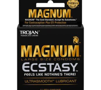 Trojantm Premium Latex Condoms MagnumTM EcstasyTM Basic Male Condom