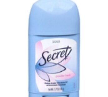 Secret Solid Antiperspirant and Deodorant Shower, Powder Fresh