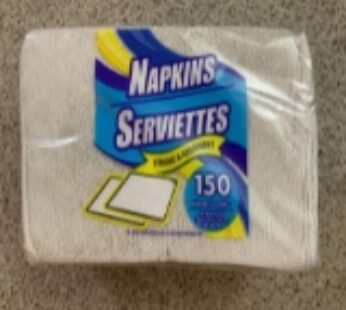 Napkins White Paper 150 ct.