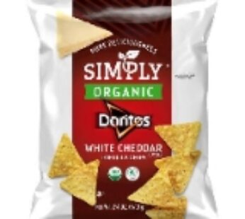 Doritos Simply Organic Tortilla Chips White Cheddar