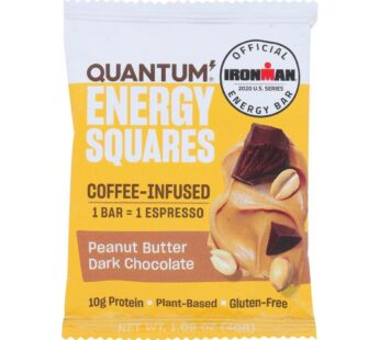 Quantum Peanut Butter Dark Chocolate Coffee Infused Energy Bar