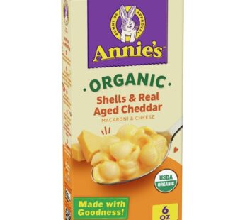 Annie’s Shells & Aged Cheddar Macaroni and Cheese, Mac and Cheese