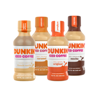 Dunkin’ Donuts Iced Coffee & Milk Beverage Bottle – 13.7 oz