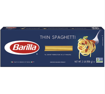 Barilla Pasta Box – 2 lbs