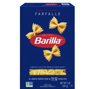 Barilla Pasta Box – 1 lb