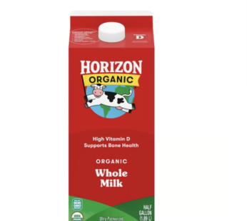 Horizon Organic Milk Carton – Half Gallon